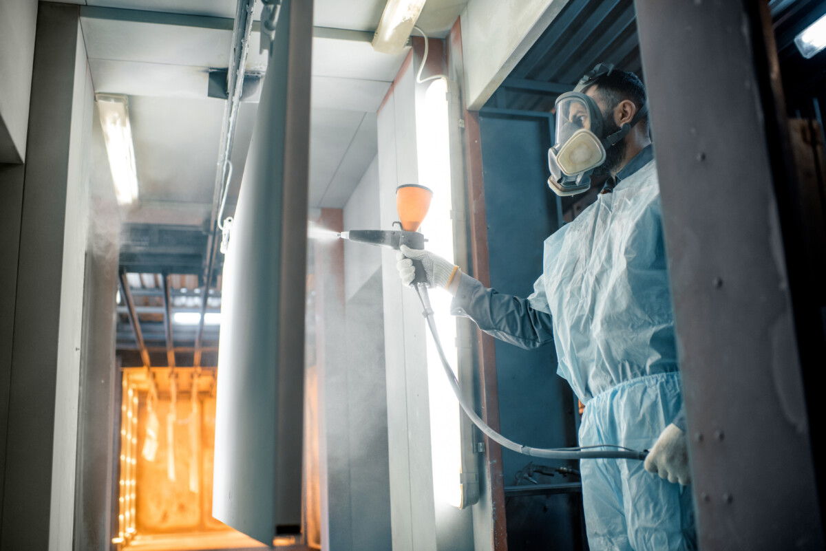Coatings-Paints Industrial Case Studies - Paint Gun Cleaning and solvent recovery